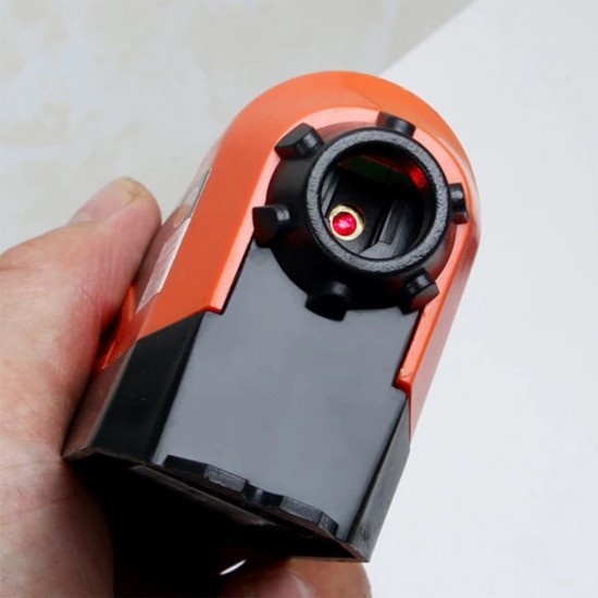 [Random Color] Home Store LL400 Mini Pocket Size Vertical Single Laser Line Level With 2-Way Level Bubbles (Orange/Blue)