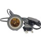 Home Store E27 Power Cord Socket Lamp Cable High Temperature IP65 Waterproof With Euro Type Plug Max 200W 1.8M/ 2.4M/ 3.6M (Black/Grey, White/Grey) Home Store E27 Power Cord Socket Lamp Cable High Temperature IP65 Waterproof With Euro Type Plug Max 200W 1.8M/ 2.4M/ 3.6M (Black/Grey, White/Grey)
