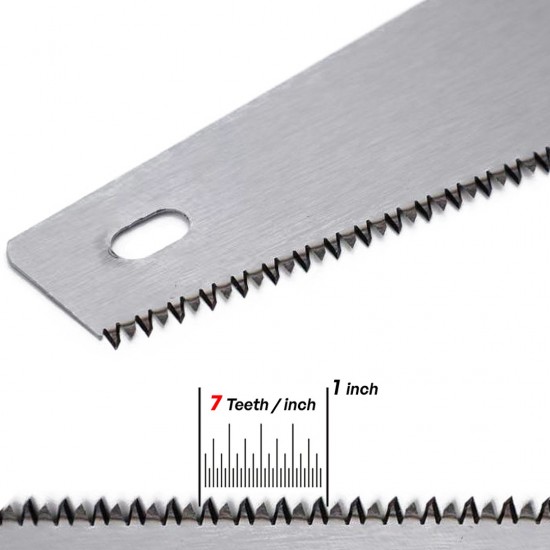 Buaya Professional Handsaw (Gergaji Tangan) 7T/8P HRC48-50 With ABS +TPR Handle 22'' (550MM) Buaya Professional Handsaw (Gergaji Tangan) 7T/8P HRC48-50 With ABS +TPR Handle 22'' (550MM)