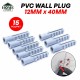 Home Store PVC Plastic Expansion Wall Plug Light Blue 6MM / 8MM / 10MM / 12MM Home Store PVC Plastic Expansion Wall Plug Light Blue 6MM / 8MM / 10MM / 12MM