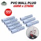 Home Store PVC Plastic Expansion Wall Plug Light Blue 6MM / 8MM / 10MM / 12MM Home Store PVC Plastic Expansion Wall Plug Light Blue 6MM / 8MM / 10MM / 12MM