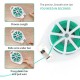 CN "Keying'' Black/Green Twist Tie 30M (L) C/W PLastic Roll Holder & Attached Cutter CN "Keying'' Black/Green Twist Tie 30M (L) C/W PLastic Roll Holder & Attached Cutter
