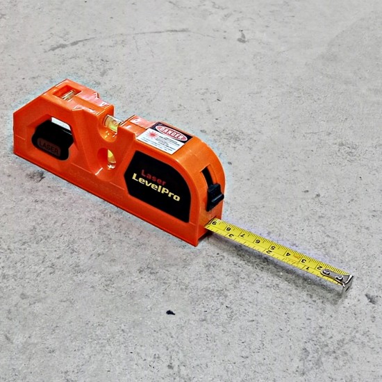 Home Store LL601 Laser LevelPro Multipurpose Laser Level, 3-Way Level Bubbles, Measuring Tape C/W Tripod Home Store LL601 Laser LevelPro Multipurpose Laser Level, 3-Way Level Bubbles, Measuring Tape C/W Tripod
