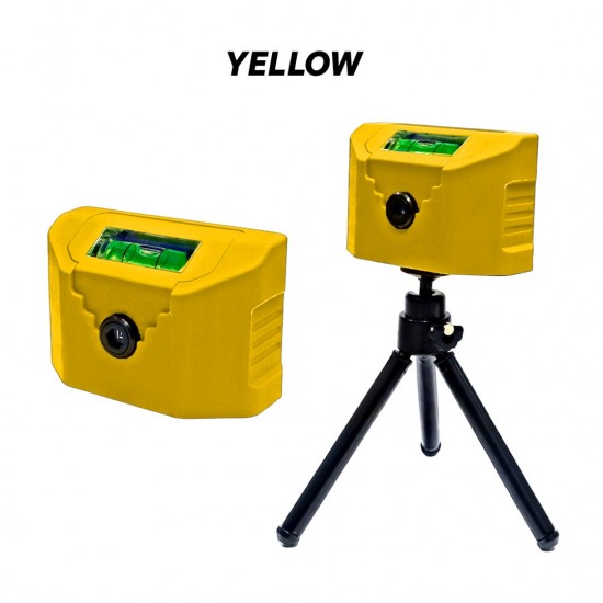 [Random Color] Home Store LL701 DC-911 Camera Type Cross Line Laser Level C/W Tripod