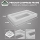 Home Store Precast Compress Frame 720MM (W) x 720MM (L) x 80MM (T) With Reinforment Y10SQ Steel Bars & Fibre Strands For Slab Size 600MM (W) x 600MM (L) x 50MM (T) Home Store Precast Compress Frame 720MM (W) x 720MM (L) x 80MM (T) With Reinforment Y10SQ Steel Bars & Fibre Strands For Slab Size 600MM (W) x 600MM (L) x 50MM (T)
