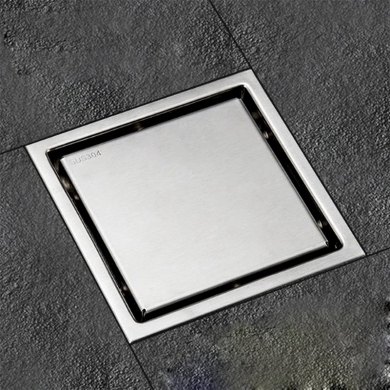 Mitco MT773SS Square Concealed Floor Grating 6'' x 6'' - Stainless Steel 304 Mitco MT773SS Square Concealed Floor Grating 6'' x 6'' - Stainless Steel 304