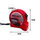[Random Color] CN 'BOSMT' BS17D Professional Measuring Tape 10M (33FT) - Yellow/Red