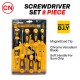 CN 'FREFOX' 603208 Premium Quality Screwdriver Set 8 Piece CN 'FREFOX' 603208 Premium Quality Screwdriver Set 8 Piece