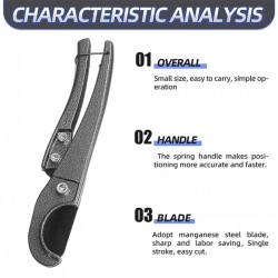 CN 'Boaokes Tools' AKS4492 PVC Pipe Cutter 1 1/4'' (32MM) CN 'Boaokes Tools' AKS4492 PVC Pipe Cutter 1 1/4'' (32MM)