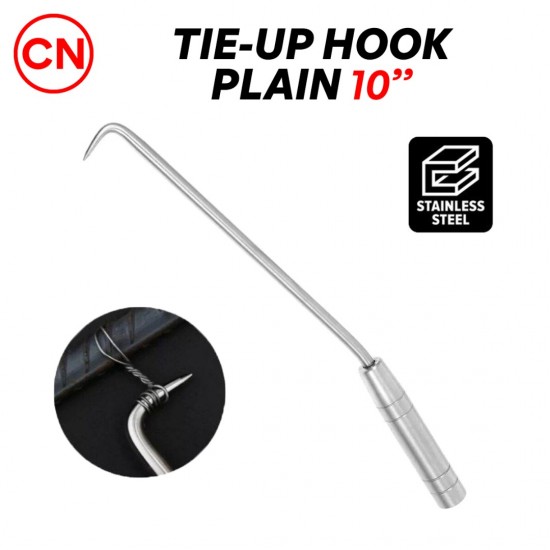 CN Stainless Steel Reinforcing Tie-Up Hook Wire Twister 10'' (250MM) Plain CN Stainless Steel Reinforcing Tie-Up Hook Wire Twister 10'' (250MM) Plain
