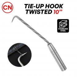 CN Stainless Steel Reinforcing Tie-Up Hook Wire Twister 10'' (250MM) Twisted