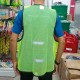 Selamat SV0000 Fluorescent Yellow Reflective Safety Netting Vest With Velcro Strap - Size XXL Selamat SV0000 Fluorescent Yellow Reflective Safety Netting Vest With Velcro Strap - Size XXL