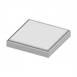 Home Store Precast Stepping Stone Slab With Reinforcement Y10CQ Steel Bars & Fibre Strands 24'' 609.6MM (W) x 24'' 609.6MM (L) x 50MM (T) - Bare Finish Home Store Precast Stepping Stone Slab With Reinforcement Y10CQ Steel Bars & Fibre Strands 24'' 609.6MM (W) x 24'' 609.6MM (L) x 50MM (T) - Bare Finish