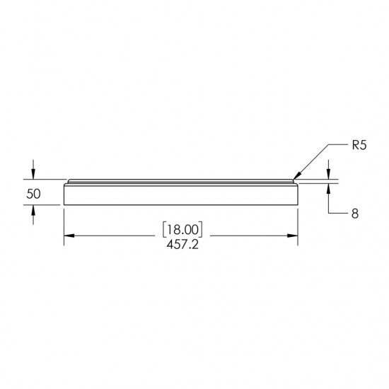 Home Store Precast Stepping Stone Slab For Gardening & Landscape 12'' 304.8MM (W) x 18'' 457.2MM (L) x 50MM (T) - Bare Finish Home Store Precast Stepping Stone Slab For Gardening & Landscape 12'' 304.8MM (W) x 18'' 457.2MM (L) x 50MM (T) - Bare Finish