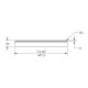 Home Store Precast Stepping Stone Slab For Gardening & Landscape 12'' 304.8MM (W) x 18'' 457.2MM (L) x 50MM (T) - Bare Finish Home Store Precast Stepping Stone Slab For Gardening & Landscape 12'' 304.8MM (W) x 18'' 457.2MM (L) x 50MM (T) - Bare Finish