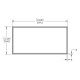 Home Store Precast Stepping Stone Slab For Gardening & Landscape 12'' 304.8MM (W) x 24'' 609.6MM (L) x 50MM (T) - Bare Finish Home Store Precast Stepping Stone Slab For Gardening & Landscape 12'' 304.8MM (W) x 24'' 609.6MM (L) x 50MM (T) - Bare Finish