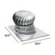 Stainless Steel #430 Globe Wind Turbine Roof Ventilator 20'' (500MM) Stainless Steel #430 Globe Wind Turbine Roof Ventilator 20'' (500MM)