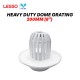 Lesso UPVC Heavy Duty Dome Grating 8'' (200MM) Lesso UPVC Heavy Duty Dome Grating 8'' (200MM)