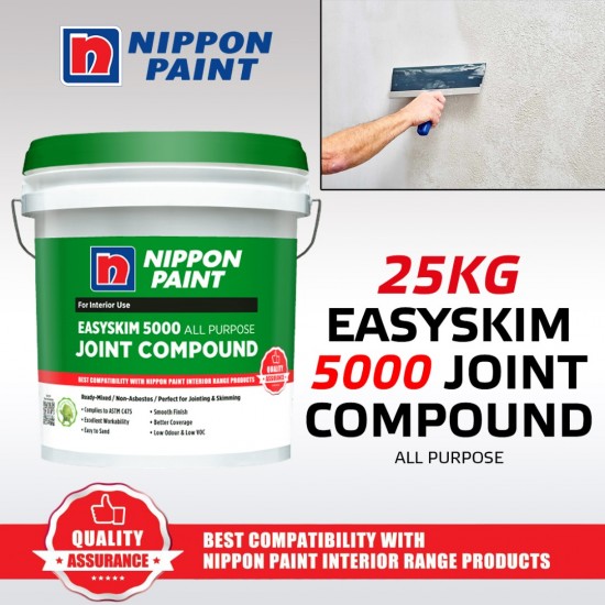 Nippon Paint Easyskim 5000 All Purpose Joint Compound 25KG