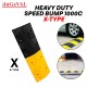 Rugaval 1000C Heavy Duty Premium Rubber Speed Bump X-Type 50MM (T) x 350MM (W) x 1000MM (L) - Middle Unit Rugaval 1000C Heavy Duty Premium Rubber Speed Bump X-Type 50MM (T) x 350MM (W) x 1000MM (L) - Middle Unit