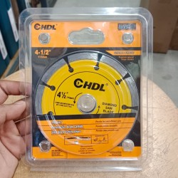 CN ''CHDL'' Diamond Saw Blade Cutting Disc Ultra Sharp 4½'' 115MM (D) x 22.23MM (BD) x 1.7MM (T) CN ''CHDL'' Diamond Saw Blade Cutting Disc Ultra Sharp 4½'' 115MM (D) x 22.23MM (BD) x 1.7MM (T)