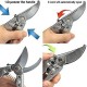 CN ''FENGSHUO'' #V9 Heavy Duty Pruning Shears Aluminium Handle 8'' (200MM) + FREE 1PC Spring CN ''FENGSHUO'' #V9 Heavy Duty Pruning Shears Aluminium Handle 8'' (200MM) + FREE 1PC Spring