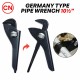 CN Germany Type Adjustable Pipe Wrench CN Germany Type Adjustable Pipe Wrench