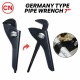 CN Germany Type Adjustable Pipe Wrench CN Germany Type Adjustable Pipe Wrench