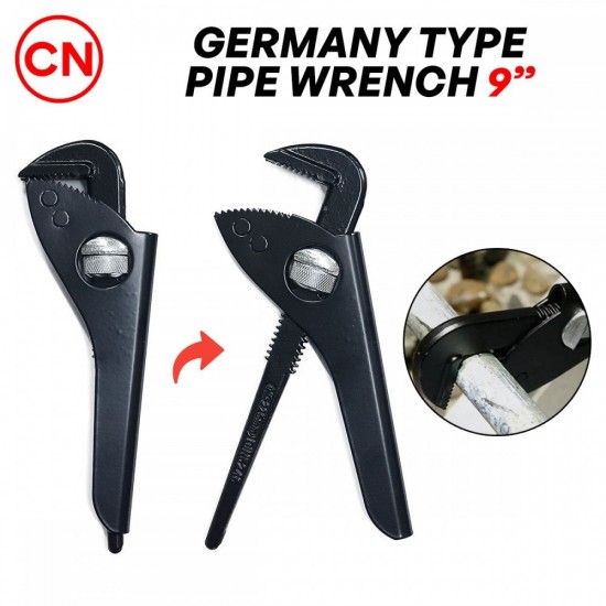 CN Germany Type Adjustable Pipe Wrench CN Germany Type Adjustable Pipe Wrench
