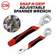 CN ''SNAP N GRIP'' 2pcs Multifunction Adjustable Spanner Wrench 8-32MM CN ''SNAP N GRIP'' 2pcs Multifunction Adjustable Spanner Wrench 8-32MM