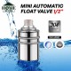 Home Store Mini Stainless Steel 304 Automatic Water Level Control Float Valve Mount Inside 1/2'' Home Store Mini Stainless Steel 304 Automatic Water Level Control Float Valve Mount Inside 1/2''