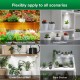 SANSI 10W 2-Head Stickable LED Grow Light 4000K Daylight Full Spectrum With Timer SANSI 10W 2-Head Stickable LED Grow Light 4000K Daylight Full Spectrum With Timer