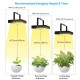 SANSI 45W LED Grow Light Bulb Daylight Full Spectrum And Sunlight White Grow Light Lamp For Indoor Garden Houseplants/Greenhouse