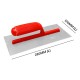 CN Steel Cement Trowel 120MM (W) x 280MM (L) - Red PVC Handle CN Steel Cement Trowel 120MM (W) x 280MM (L) - Red PVC Handle