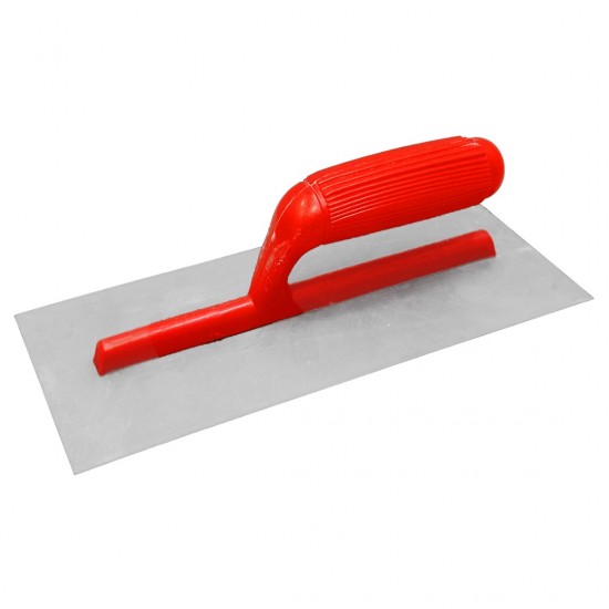 CN Steel Cement Trowel 120MM (W) x 280MM (L) - Red PVC Handle CN Steel Cement Trowel 120MM (W) x 280MM (L) - Red PVC Handle