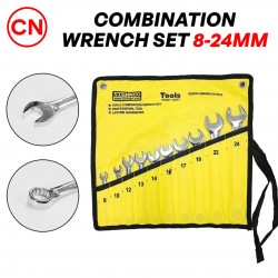 CN 'SIENNGO' Heavy Duty 10PCS Combination Wrench Spanner Set 8MM-24MM