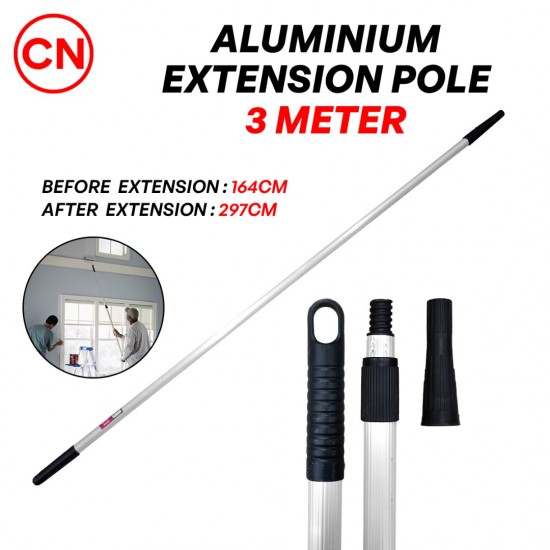 CN Heavy Duty Aluminium Extension Painting Pole 3M (L) CN Heavy Duty Aluminium Extension Painting Pole 3M (L)