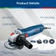 Bosch GWS 700 Professional 4'' 100MM Angle Grinder With Handle 710W (06013A31L0)