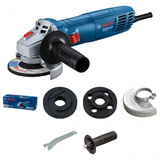 Bosch GWS 700 Professional 4'' 100MM Angle Grinder With Handle 710W (06013A31L0)