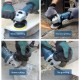 Bosch GWS 700 Professional 4'' 100MM Angle Grinder With Handle 710W (06013A31L0)