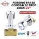 City Forging Brass Concealed Stop Cock (Diamond Handle) 1/2''