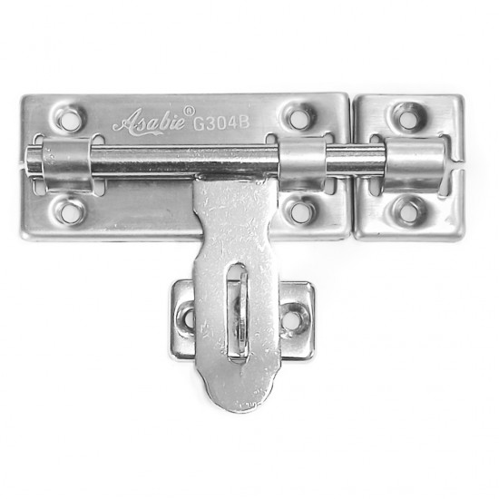CN Stainless Steel Latch Pad Bolt With Lock Handle 6'' CN Stainless Steel Latch Pad Bolt With Lock Handle 6''