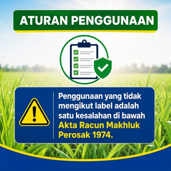 1L Trast 15 Racun Rumput Racun Rumpai Racun Lalang Glufosinate Ammonium 13.5% (Kelas III) 1L Trast 15 Racun Rumput Racun Rumpai Racun Lalang Glufosinate Ammonium 13.5% (Kelas III)