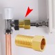 Brass Extension Pipe Fittings 1/2'' (D) x 50MM/ 75MM/ 100MM (L) Brass Extension Pipe Fittings 1/2'' (D) x 50MM/ 75MM/ 100MM (L)