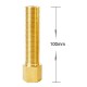 Brass Extension Pipe Fittings 1/2'' (D) x 50MM/ 75MM/ 100MM (L) Brass Extension Pipe Fittings 1/2'' (D) x 50MM/ 75MM/ 100MM (L)