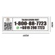 Reflective Sticker Talian Aduan MOT (Ministry of Transport Malaysia) For Lorry/ Truck/ Bus 13CM (W) x 40CM (L) Reflective Sticker Talian Aduan MOT (Ministry of Transport Malaysia) For Lorry/ Truck/ Bus 13CM (W) x 40CM (L)