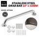 Mitco MT394B Stainless Steel Grab Bar Toilet 24'' (L) x 32MM (D) Mitco MT394B Stainless Steel Grab Bar Toilet 24'' (L) x 32MM (D)