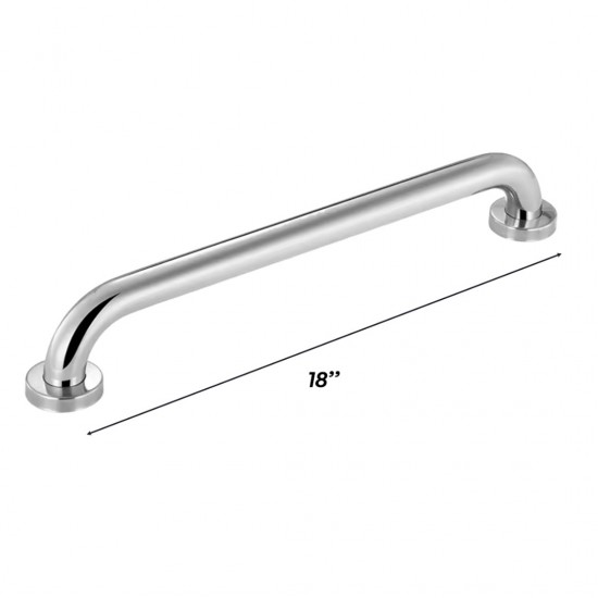 Mitco MT393B Stainless Steel Grab Bar Toilet 18'' (L) x 32MM (D) Mitco MT393B Stainless Steel Grab Bar Toilet 18'' (L) x 32MM (D)