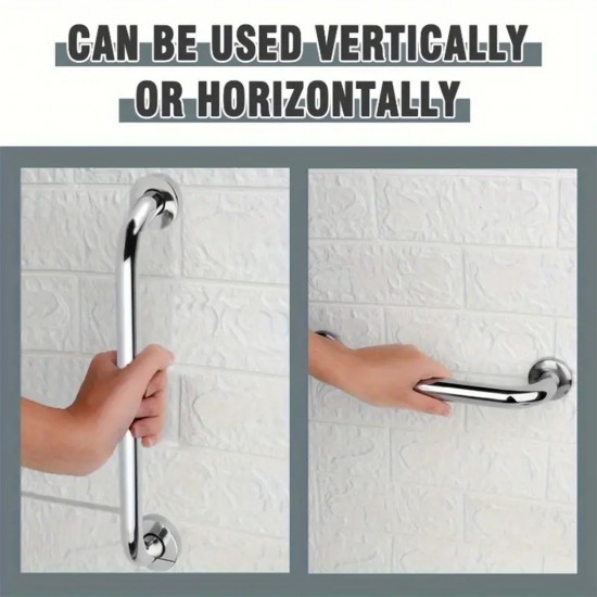 Mitco MT393B Stainless Steel Grab Bar Toilet 18'' (L) x 32MM (D) Mitco MT393B Stainless Steel Grab Bar Toilet 18'' (L) x 32MM (D)