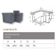 Middy G100 Corner In (Grey)